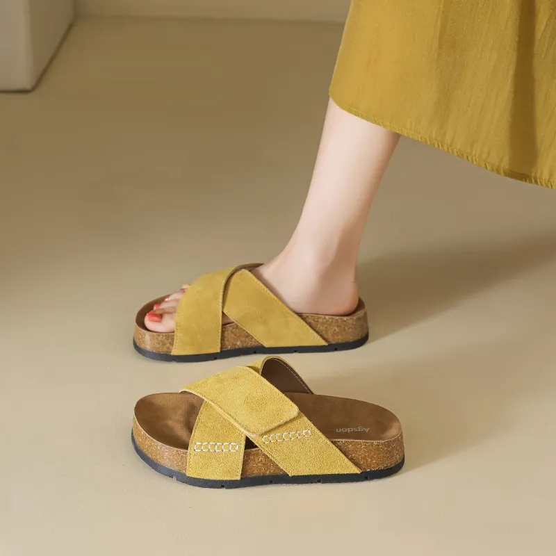AGSDON Slide Slippers Women's-19