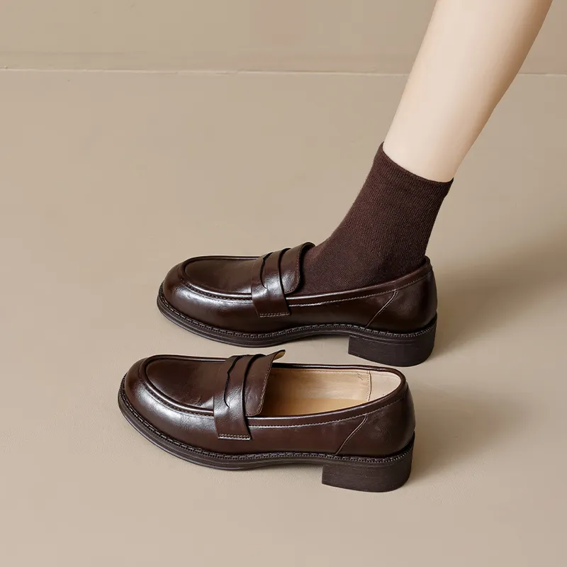 AGSDON Loafers Women's Black-10