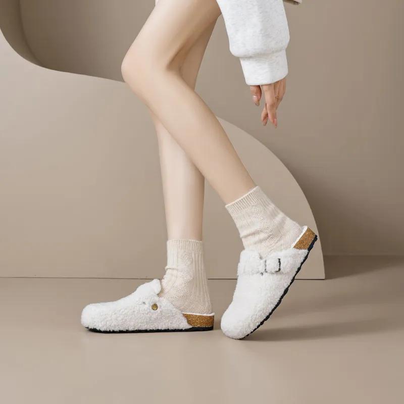 AGSDON Wrap toe Slippers Women's-9