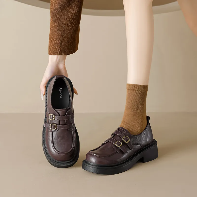 AGSDON Loafers Women's-11