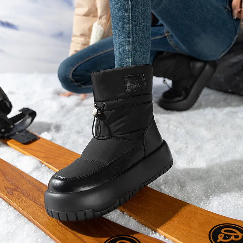 AGSDON Thermal 17cm Snow Boots Women's-8