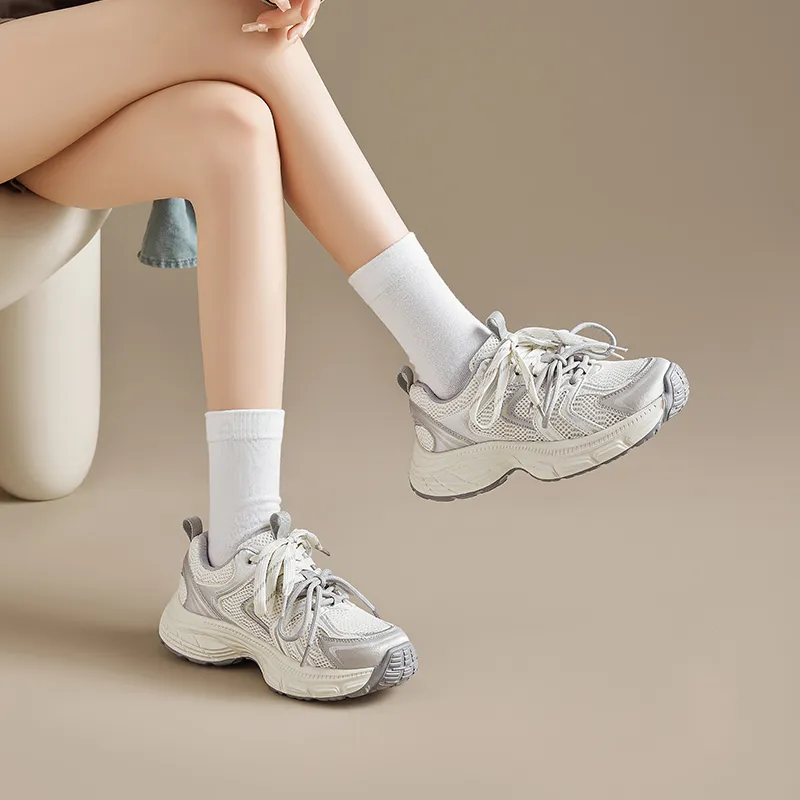AGSDON Low Top Chunky Sneakers Women's-3