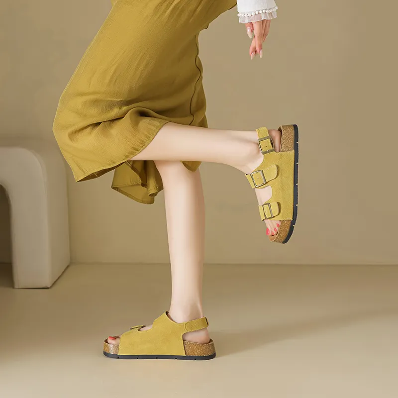 AGSDON One Strap Sandals Women's-9