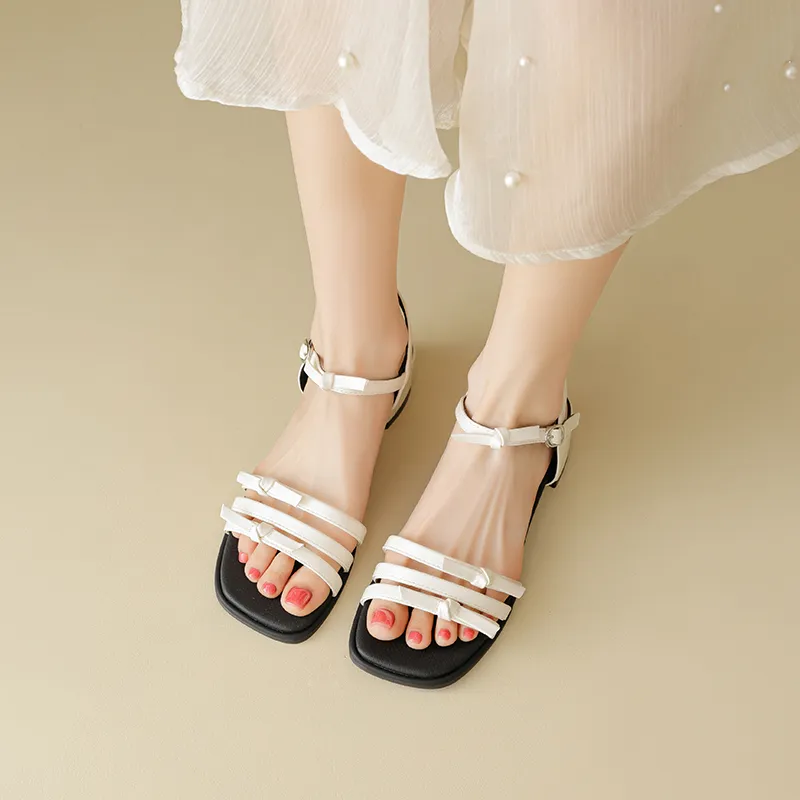 AGSDON One Strap Sandals Women's-5