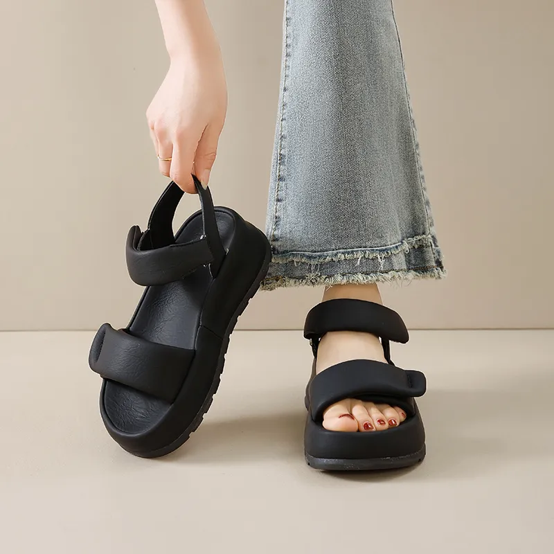 AGSDON One Strap Sandals Women's-17