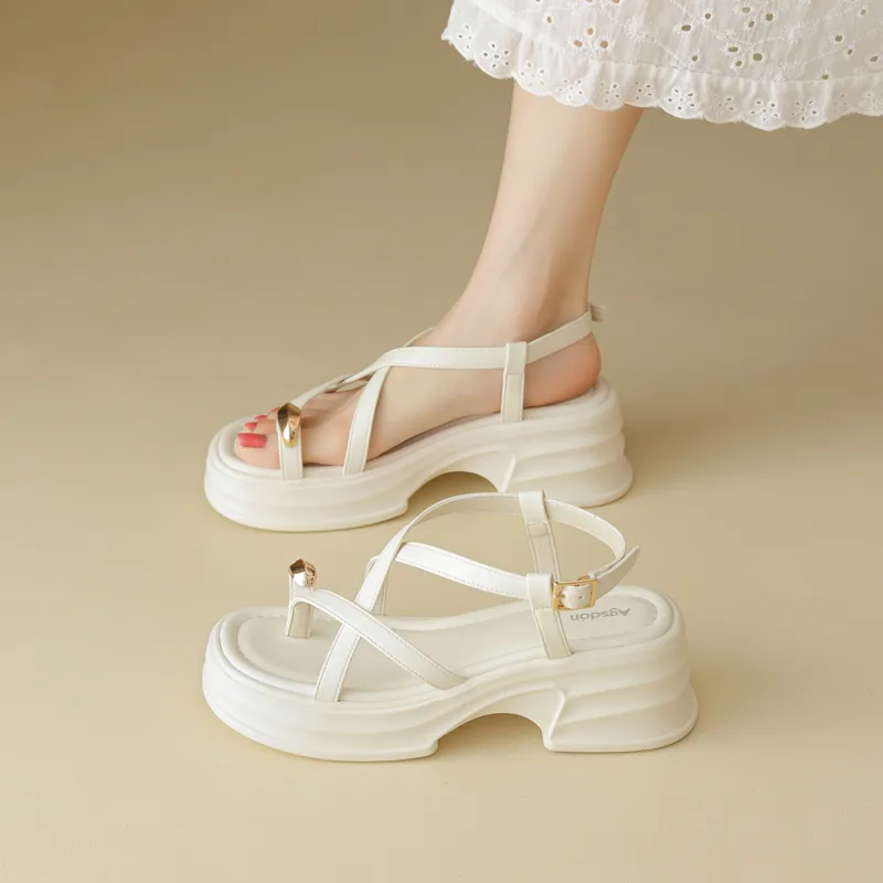 AGSDON Roman Sandals 6cm Women's-4