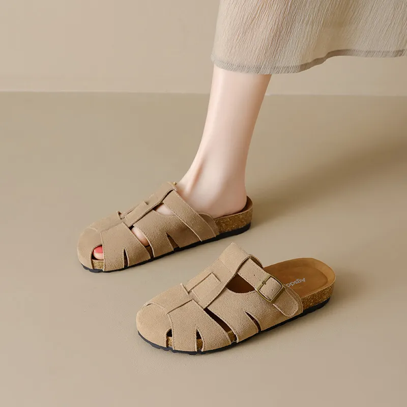 AGSDON Closed Toe Slippers Women's-11