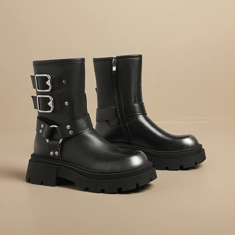 AGSDON Ankle Boots 5.5cm Women's-11