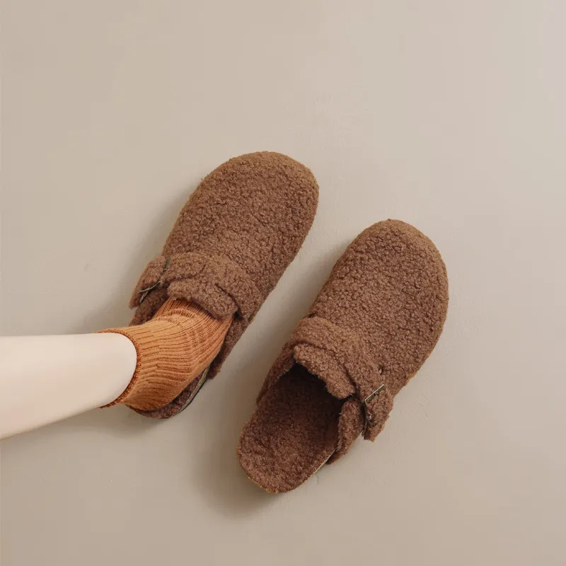 AGSDON Wrap toe Slippers Women's-6