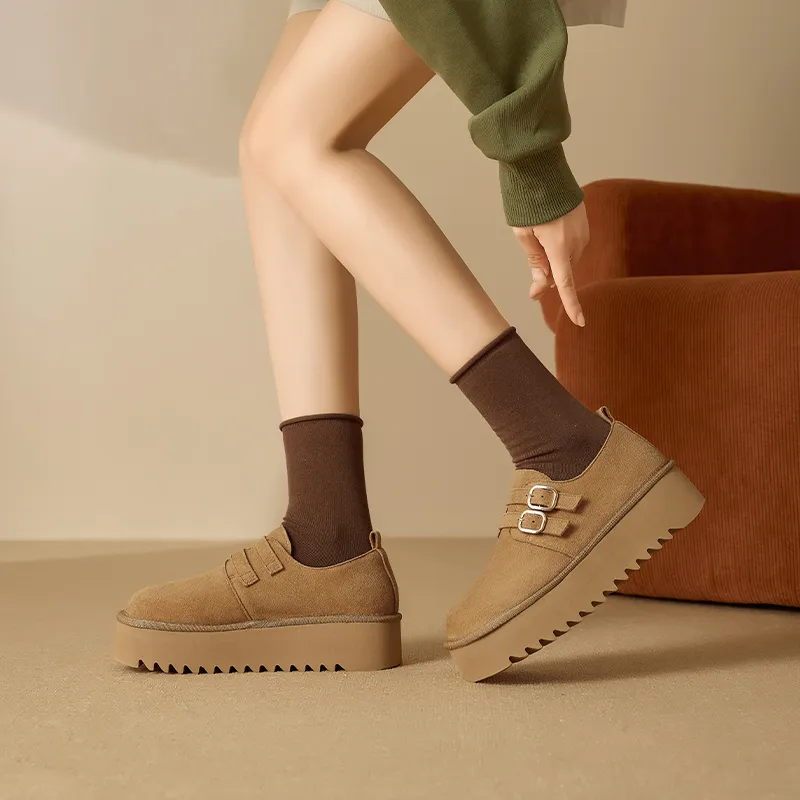 AGSDON Casual Single Shoes 4.5cm Women's-11