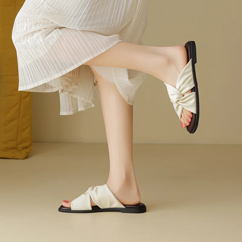 AGSDON Rubber Sole Slide Slippers Women's-2
