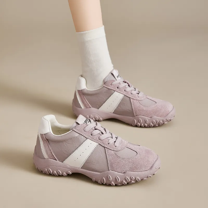AGSDON Slip Resistant Low Top Casual Shoes Women's-17