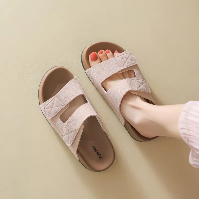 AGSDON Quiet Slip Resistant Slide Slippers Women's-13