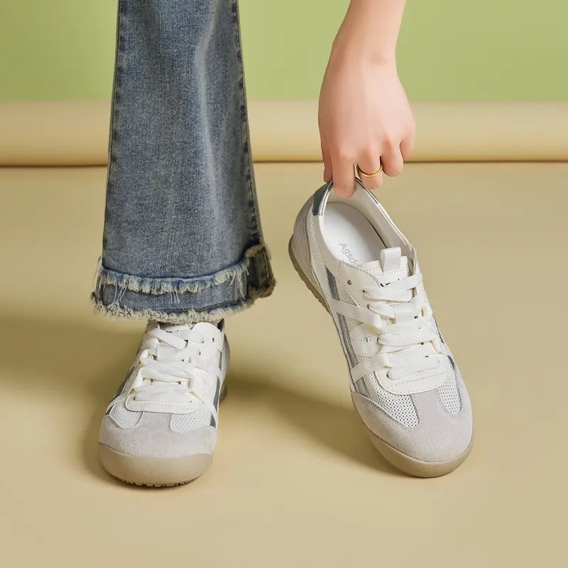 AGSDON Casual Shoes Women's Low Top-4
