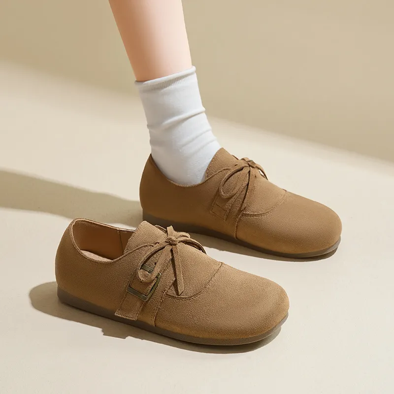 AGSDON Casual Single Shoes 2cm Women's-8