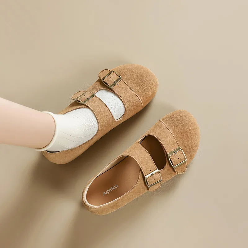 AGSDON Casual Single Shoes Women's-9
