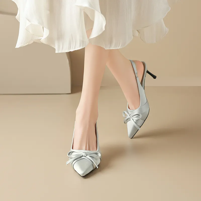 AGSDON Slim Heel High Heels 8cm Women's-16