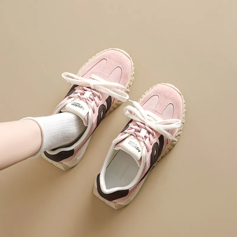 AGSDON Low Top Casual Shoes Women's-19