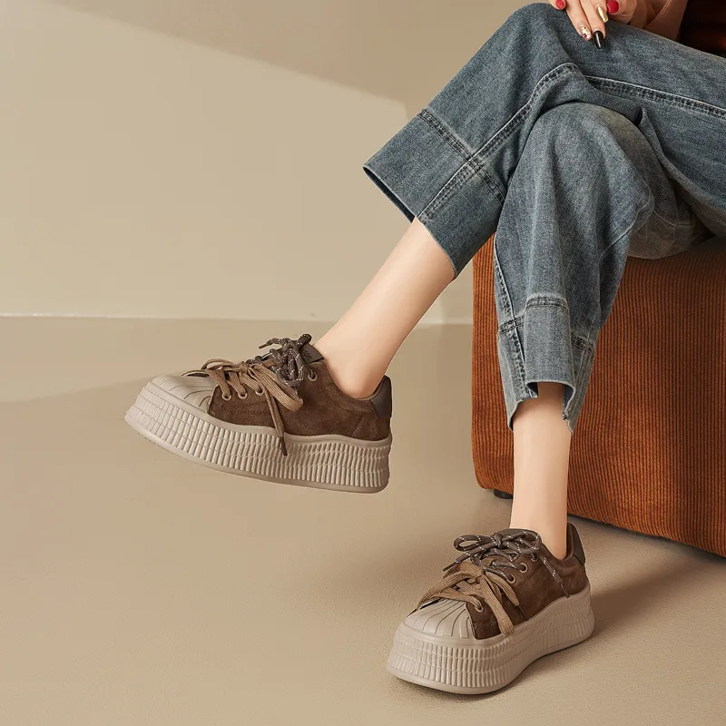 AGSDON Low Top Skateboard Shoes Women's-7