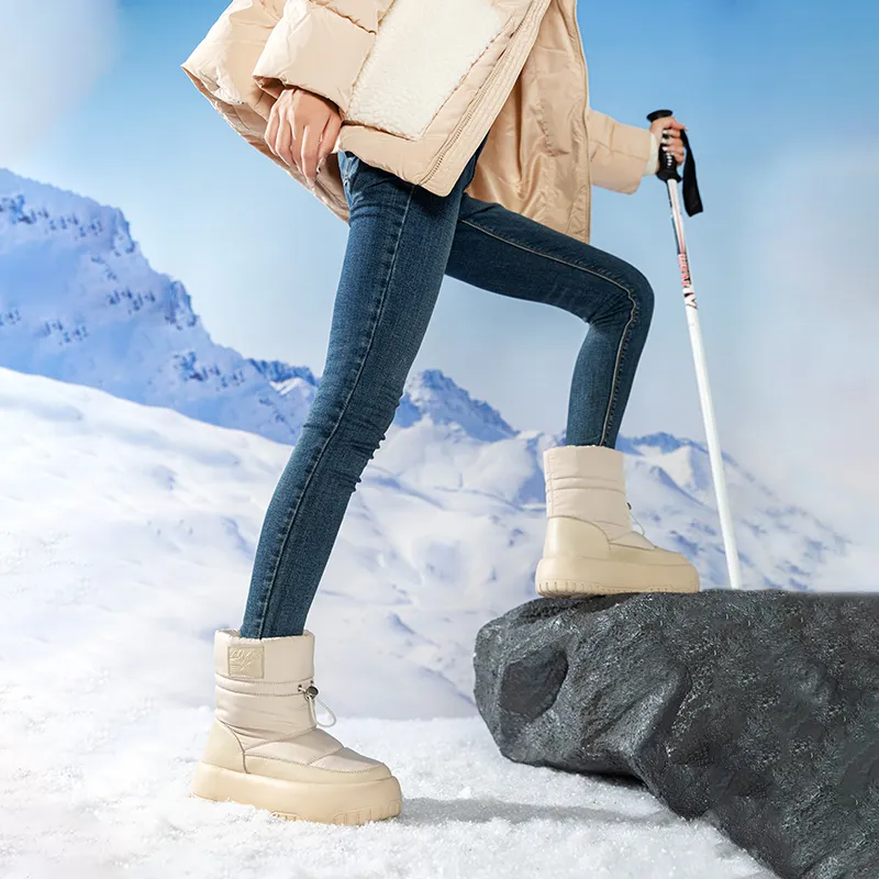 AGSDON Thermal 17cm Snow Boots Women's-3