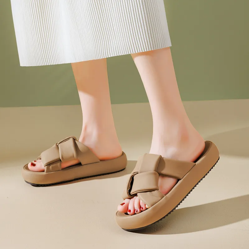 AGSDON Slide Slippers 3cm Women's-5