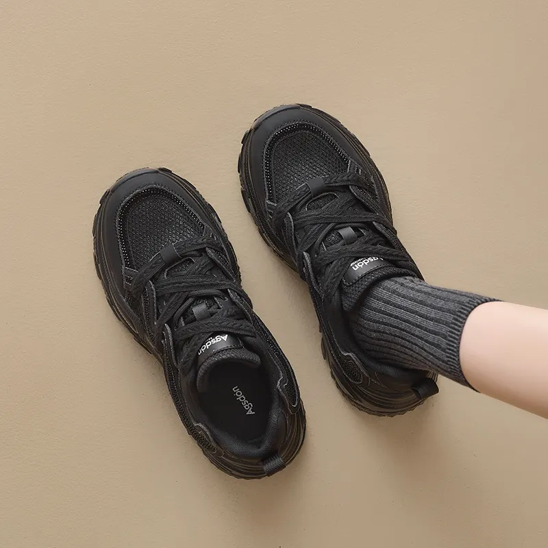 AGSDON Low-Top Chunky Sneakers Women's-9