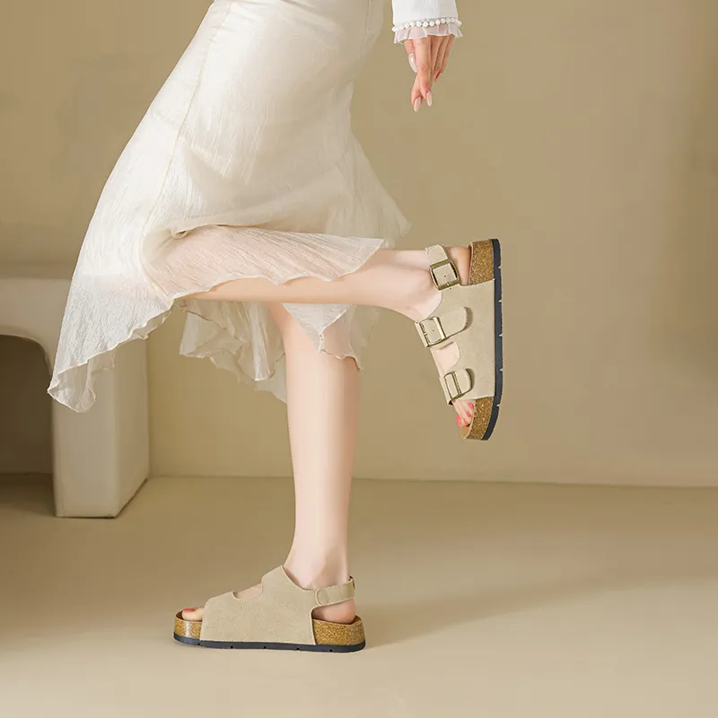 AGSDON One Strap Sandals Women's-2