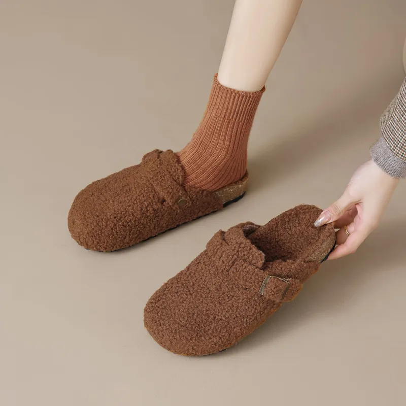 AGSDON Wrap toe Slippers Women's-4