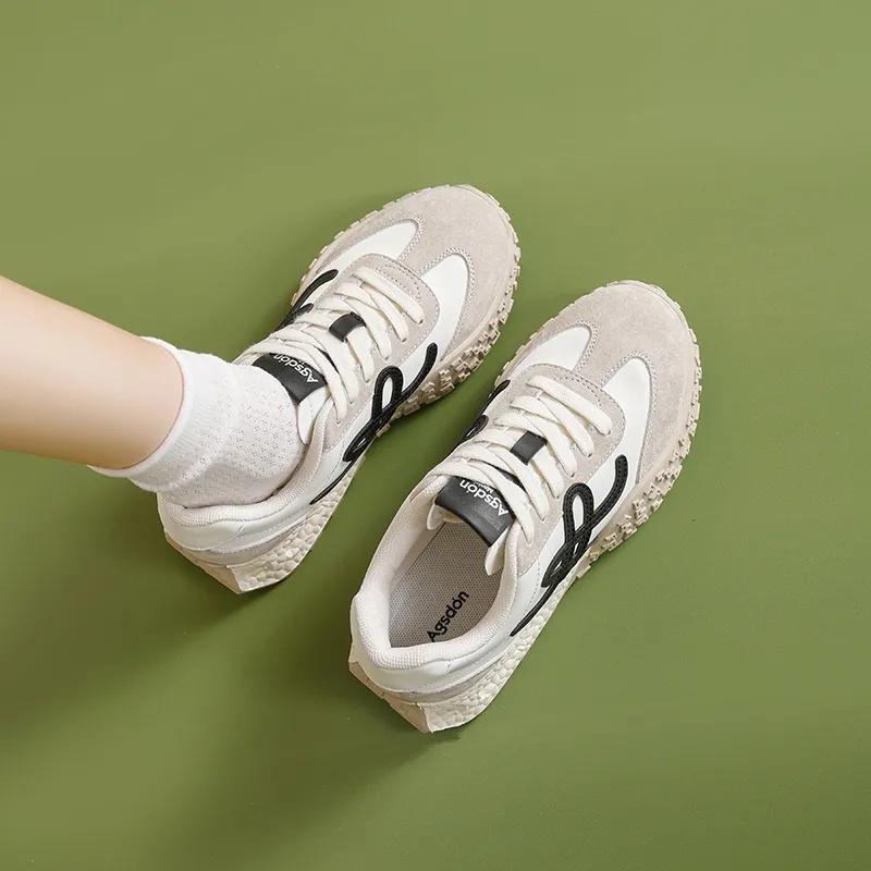 AGSDON Low Top Casual Shoes Women's-6