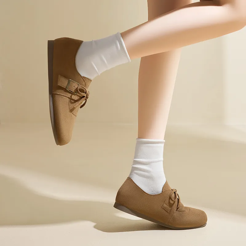 AGSDON Casual Single Shoes 2cm Women's-10