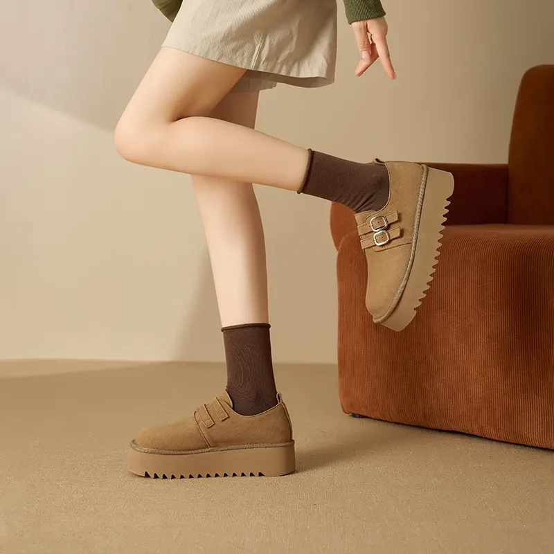 AGSDON Casual Single Shoes 4.5cm Women's-10