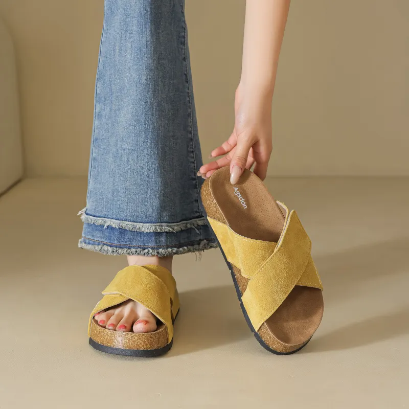 AGSDON Slide Slippers Women's-18