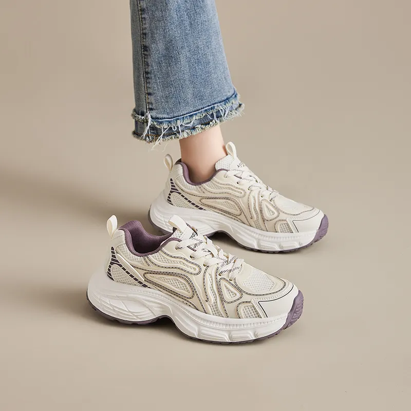 AGSDON Low Top Chunky Sneakers Women's-3