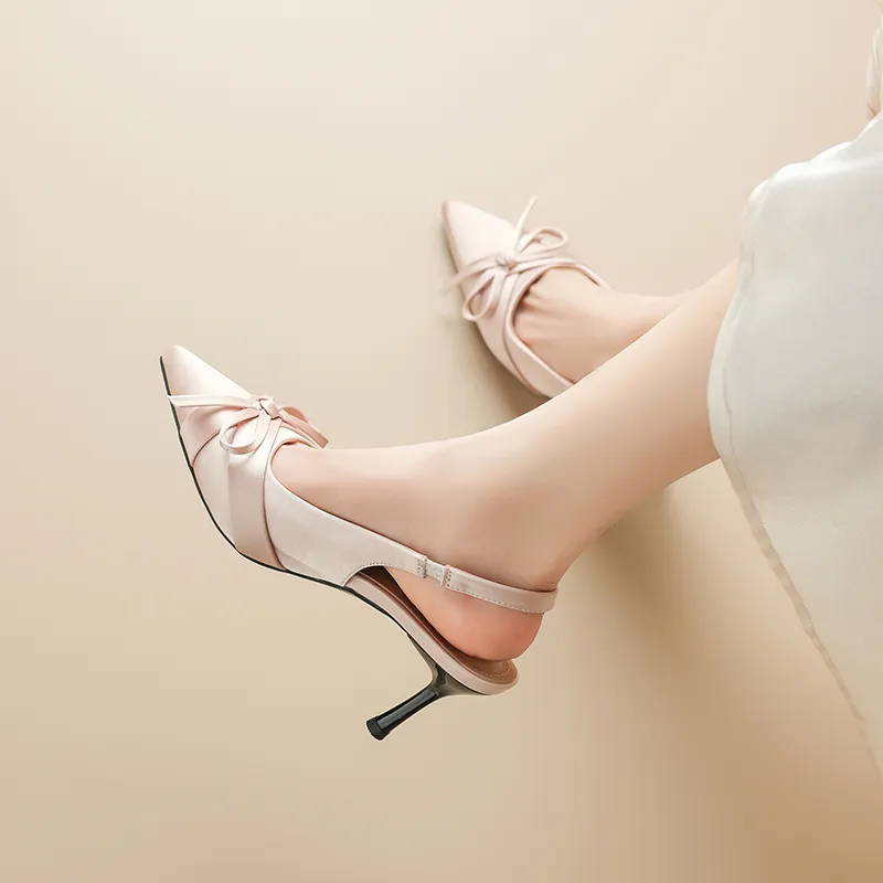 AGSDON Slim Heel High Heels 8cm Women's-9