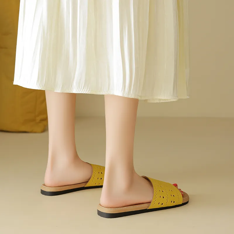 AGSDON Quiet Slip Resistant Slide Slippers Women's-9