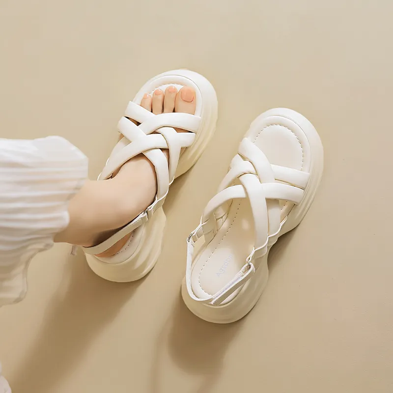 AGSDON One Strap Sandals Women's-15