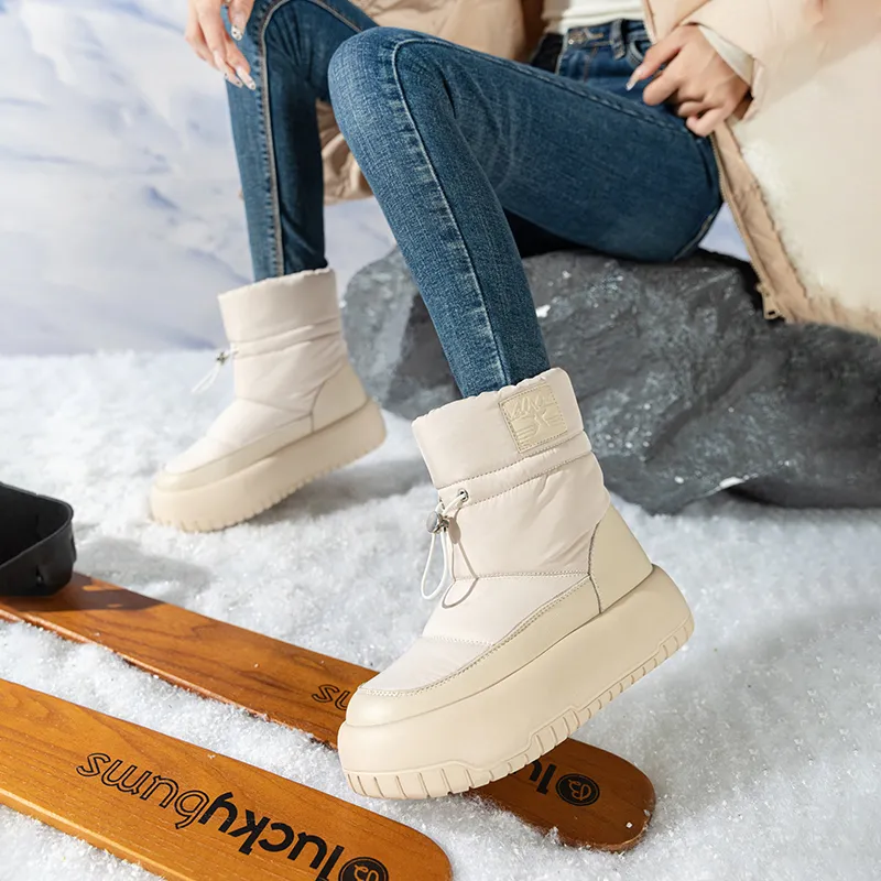 AGSDON Thermal 17cm Snow Boots Women's-5