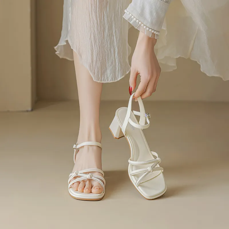 AGSDON One Strap Sandals 6cm Women's-5