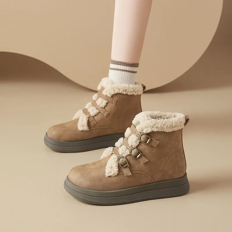 AGSDON Ankle Boots 3.5cm Women's-3