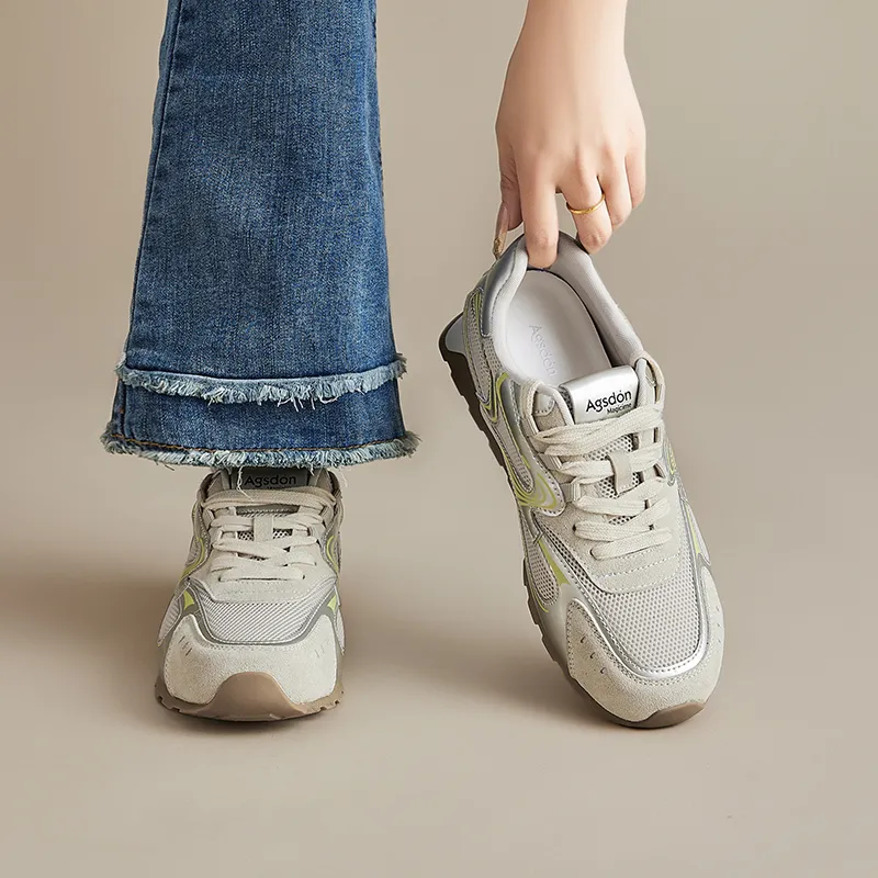AGSDON Low Top Casual Shoes Women's-10
