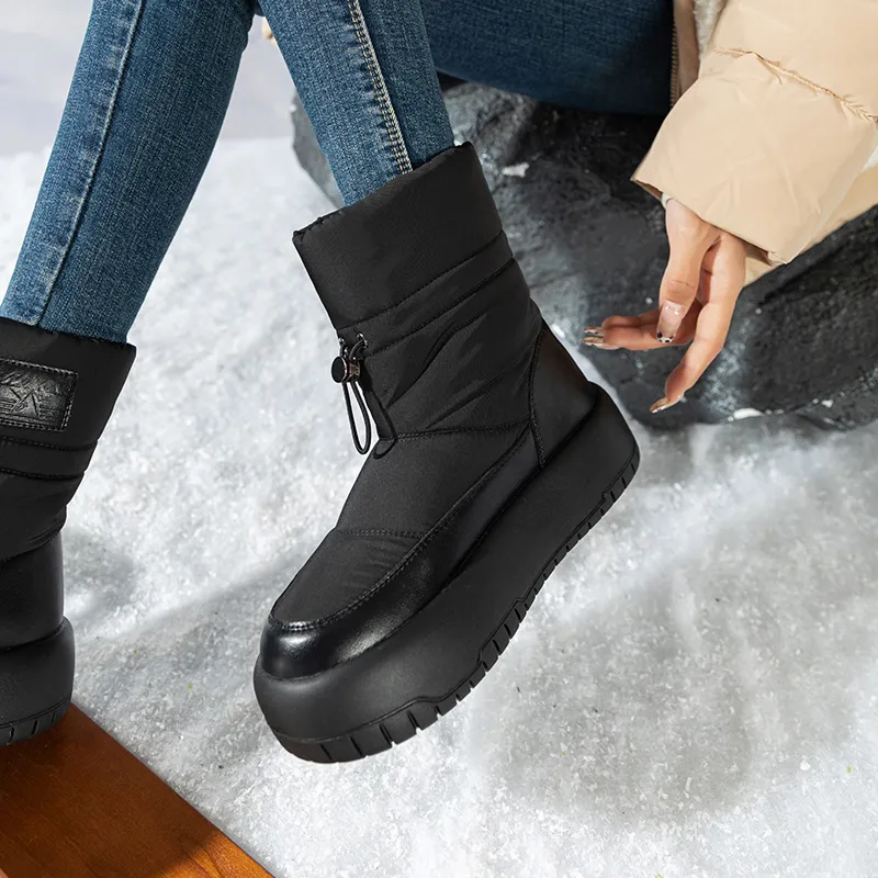 AGSDON Thermal 17cm Snow Boots Women's-9