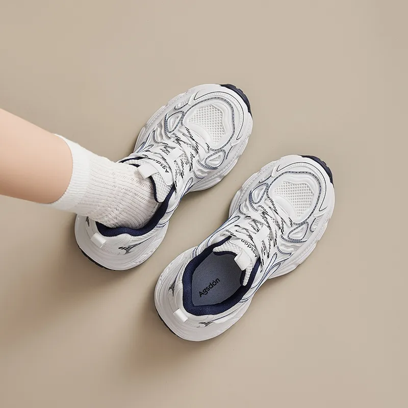 AGSDON Low Top Chunky Sneakers Women's-9