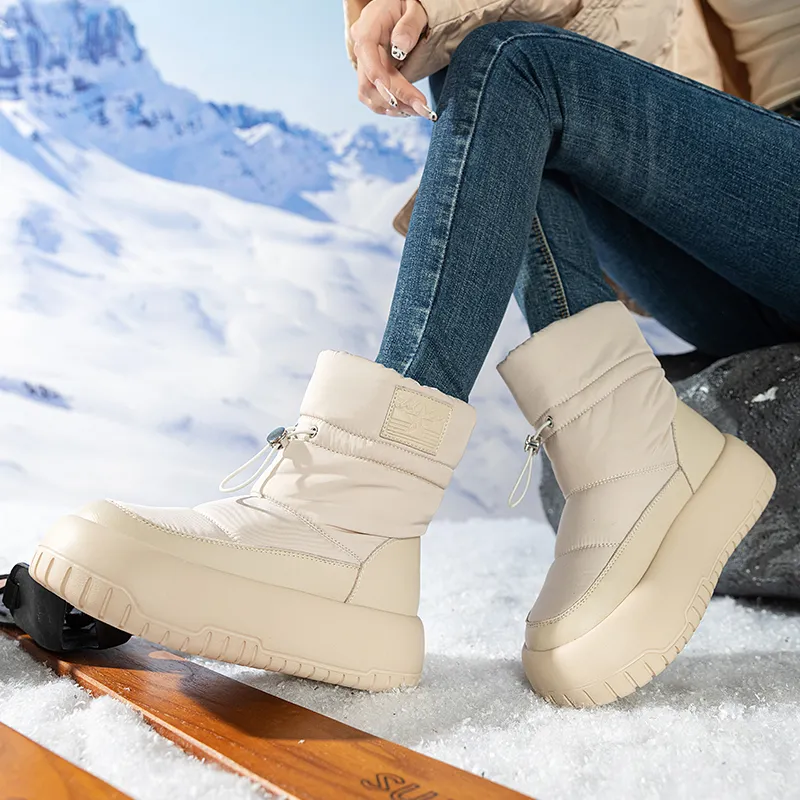 AGSDON Thermal 17cm Snow Boots Women's-4