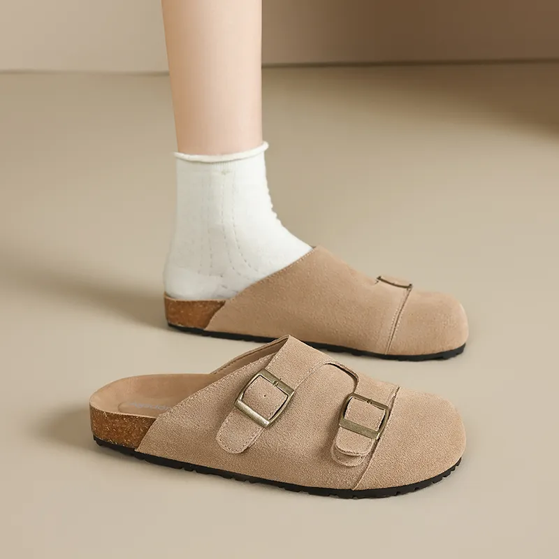 AGSDON Wrap toe Slippers Women's-9