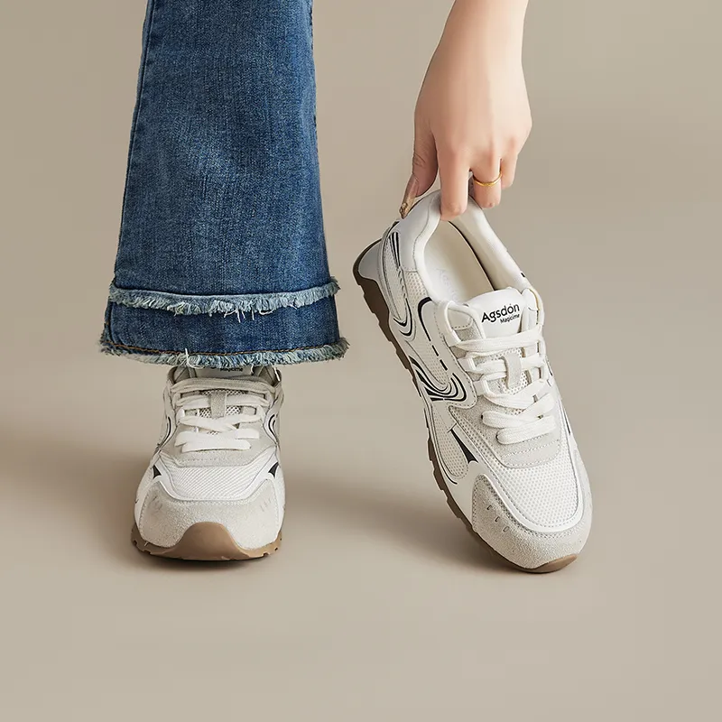 AGSDON Low Top Casual Shoes Women's-4