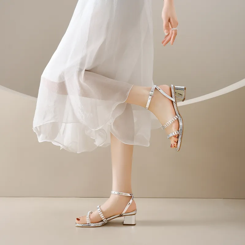 AGSDON One Strap Sandals Women's-9