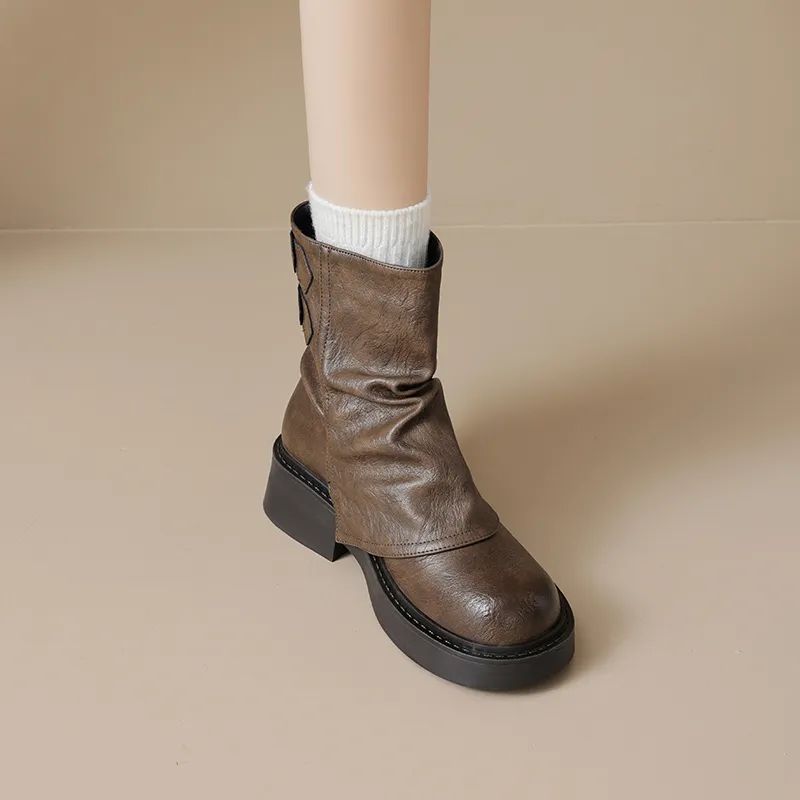 AGSDON Ankle Boots 4.5cm Women's-3