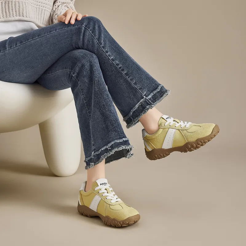 AGSDON Slip Resistant Low Top Casual Shoes Women's-8