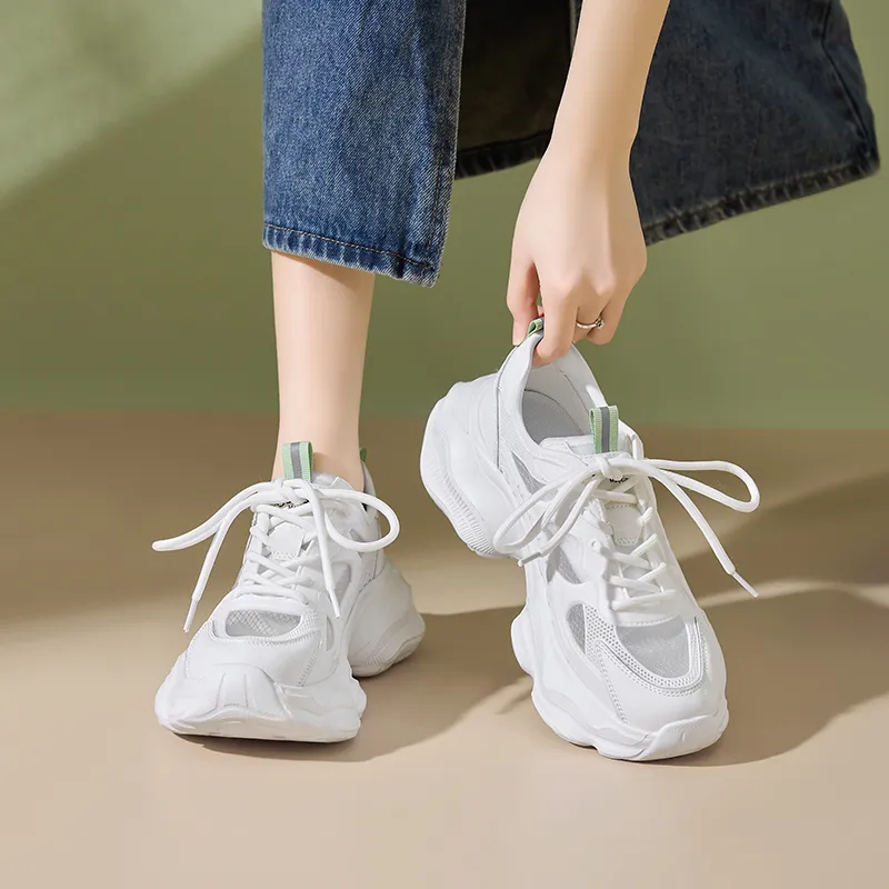 AGSDON Low Top Chunky Sneakers Women's-8