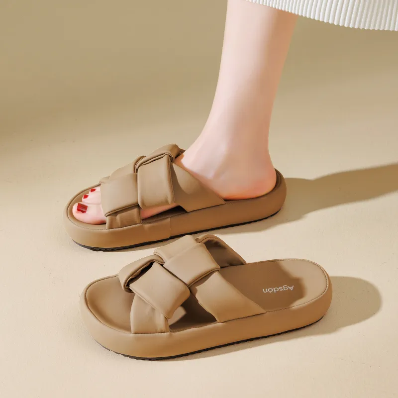 AGSDON Slide Slippers 3cm Women's-4